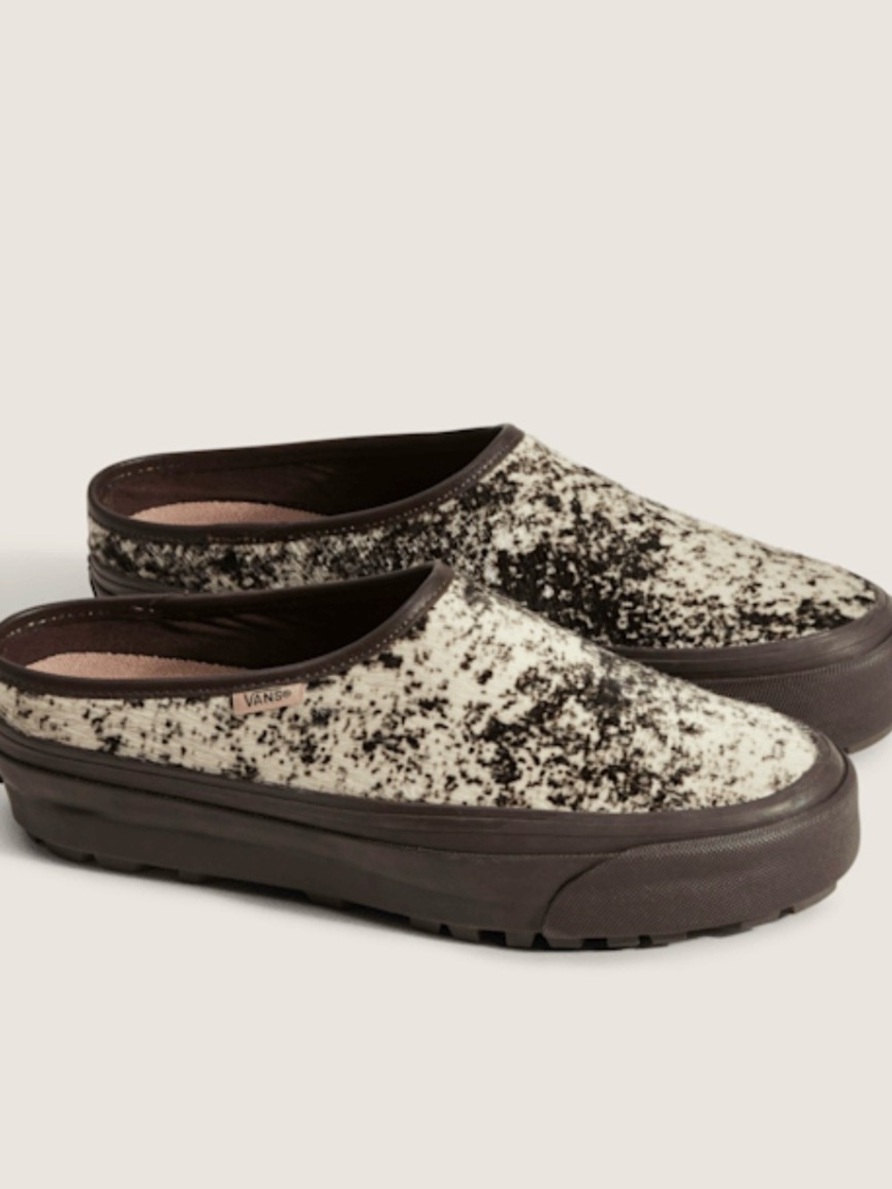 Vans Slip-On Mule in Chocolate - Picture 3 of 6